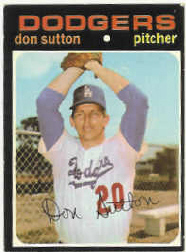 1971 Topps Baseball Cards      361     Don Sutton